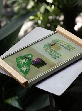 热植托盘画咖啡茶托盘耐热收纳盘