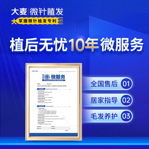 【大麦掌握微针植发专利】毛囊检测丨查脱发原因医生分析制定方案 - 图1