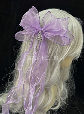 lolita头饰女发夹双马尾配饰软妹