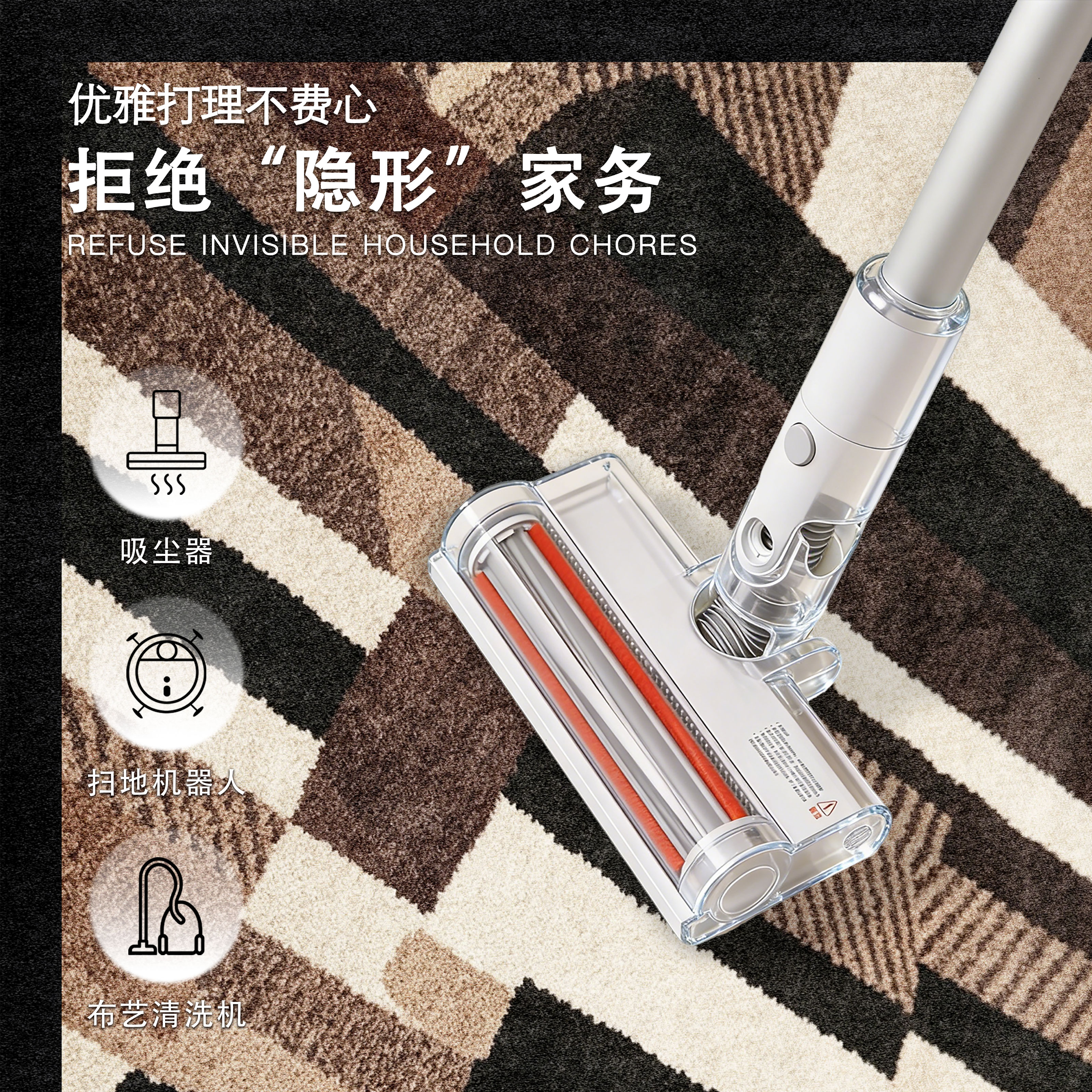 Kitchen anti-slip, oil-resistant and dirt-resistant no-wash rectangular floor mat