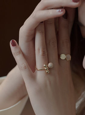 韩国指环几何指环时尚女