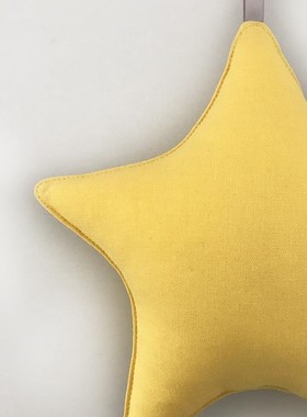 可创意儿童房星星969 月亮云爱朵家居小物墙件面帘装饰窗品挂摆件