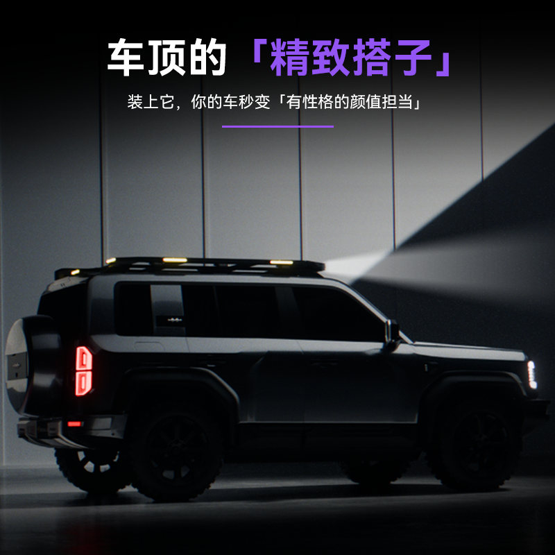 原装位前翼射灯组件M'LinkX车顶平台AW官旗M系列多功能配件装备,淘宝优惠券,粉丝福利购,淘宝优惠卷