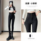 Smoke grey leggings for women tight feet pants plus velvet