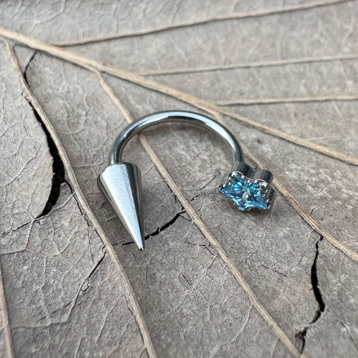 唇环钛合金马蹄环耳骨环耳环M0.9牙口内螺旋CZQY 100183,淘宝优惠券,粉丝福利购,淘宝优惠卷