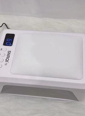 SNRQI赛迩齐T8手枕灯烤双手速干美甲店专用穿戴甲美甲光疗灯第3代