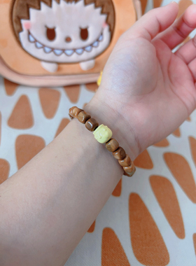 精品特级7mm楼兰妖花库克方糖六方菱镁矿蜜罐单圈手串手链礼物