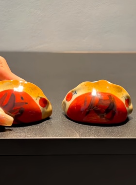 饺子陶瓷小摆件，招财旺运超可爱