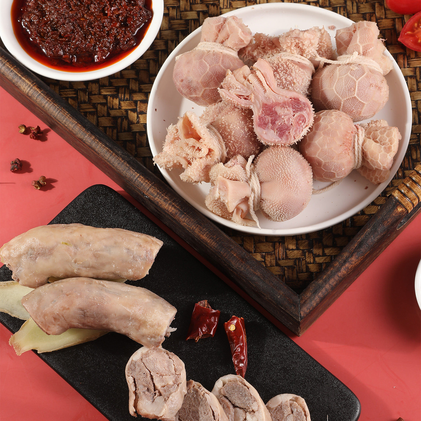 恩克肚包肉羊肉肠内蒙古特产肚包肉锡林郭勒羊新鲜羊肉肠10斤装