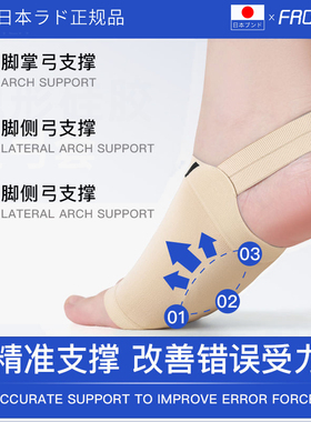 xo型腿扁平足弓矫正鞋垫可穿鞋