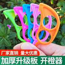 Open orange Thickened Peel Orange ring Orange Instrumental Kitchen Pomegranate Fruit Paring Tools Rat Tail Exfoliator Oranges