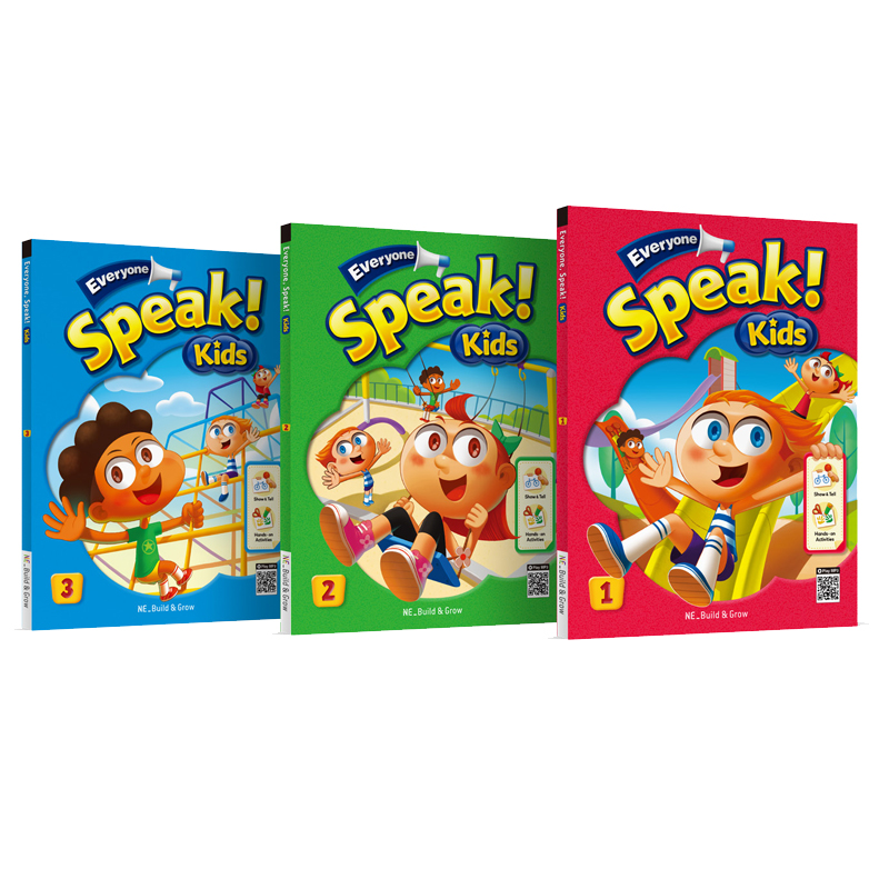 正版原版 Everyone Speak! Kids 少儿7-8岁小学初阶口语 学生书+练习册 少儿英语短期寒暑假课程 口语专项训练教材 配套在线APP - 图3