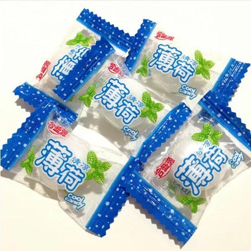强劲清新口气冰凉硬糖批发薄荷糖 奶油斗罗食品糖果