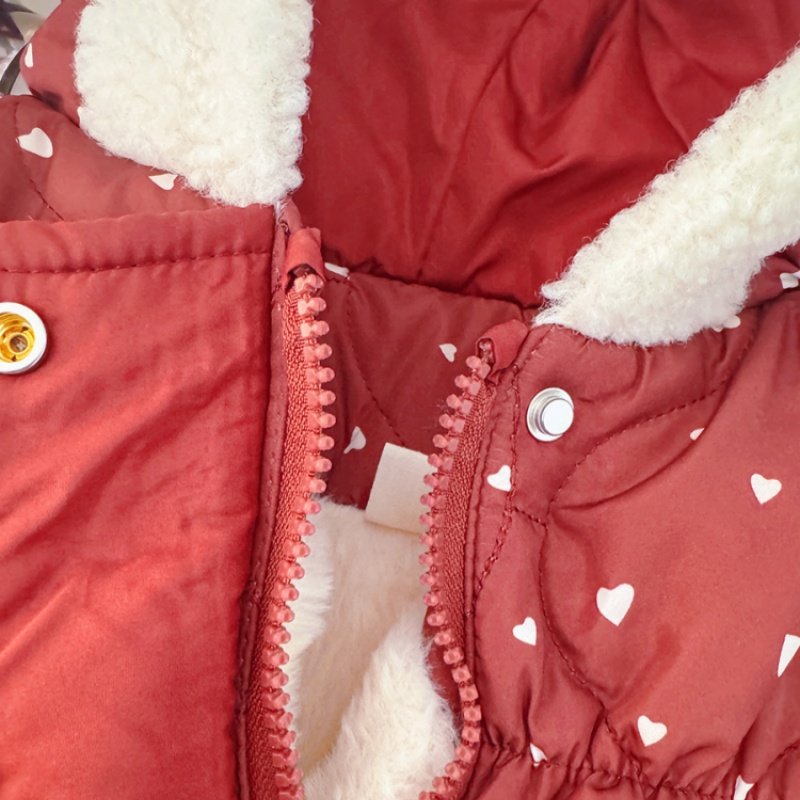 女童冬季套装2025新款婴儿童加厚棉服冬装衣服宝宝加绒棉衣两件套,淘宝优惠券,粉丝福利购,淘宝优惠卷