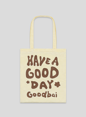 GOODBAI印花帆布包多色