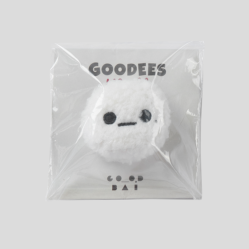 GOODBAI GOODEES emoji logo毛球装饰发绳 - 图2