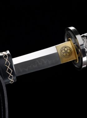 龙泉市刀剑T10烧刃行尸走肉日式刀手工锻打宝剑冷兵器防身未开刃