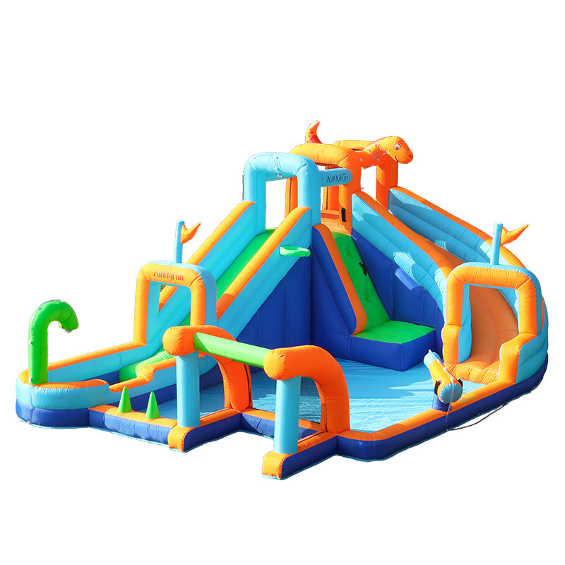 AirMyFun双滑梯充气城堡室外大型儿童淘气堡室内外攀岩戏水玩具,淘宝优惠券,粉丝福利购,淘宝优惠卷