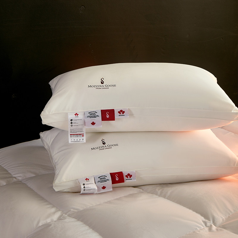 德国亚朵五星级酒店95白鹅绒枕头护颈羽绒枕芯家用助眠学生枕成人,淘宝优惠券,粉丝福利购,淘宝优惠卷