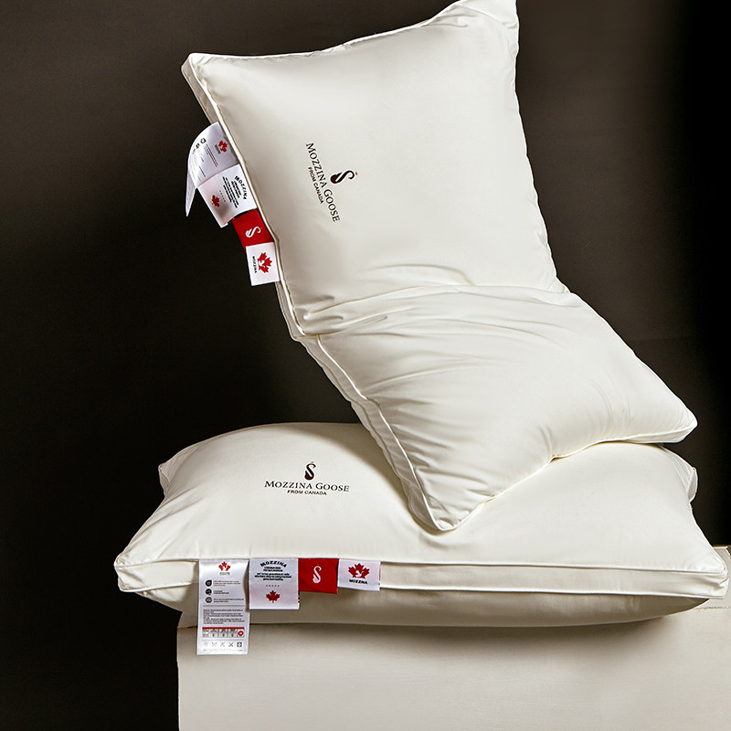 德国亚朵五星级酒店95白鹅绒枕头护颈羽绒枕芯家用助眠学生枕成人,淘宝优惠券,粉丝福利购,淘宝优惠卷