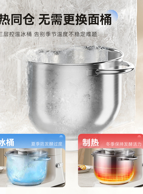 防黑粉升级凯度厨师机发酵一体机