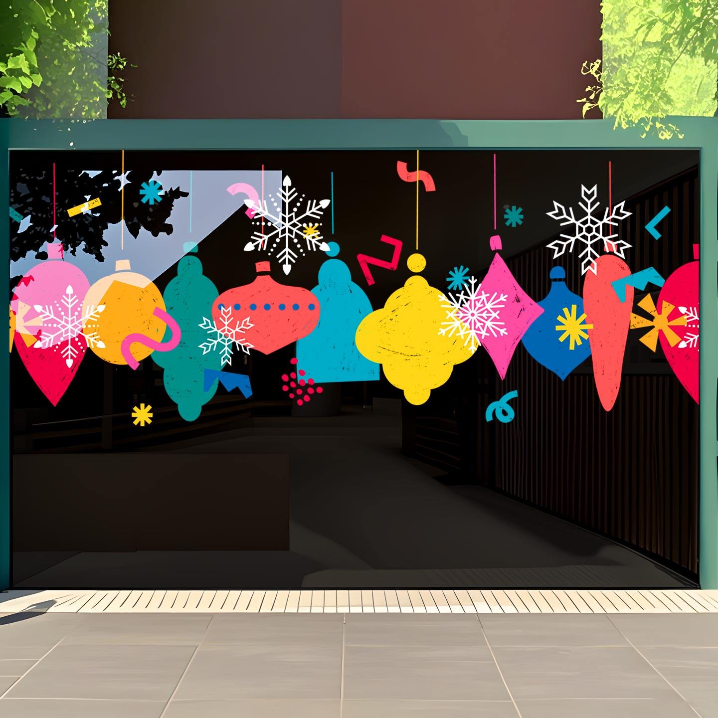 圣诞节装饰窗贴高档雪花窗花挂饰贴画窗花商场橱窗静电玻璃门贴纸,淘宝优惠券,粉丝福利购,淘宝优惠卷