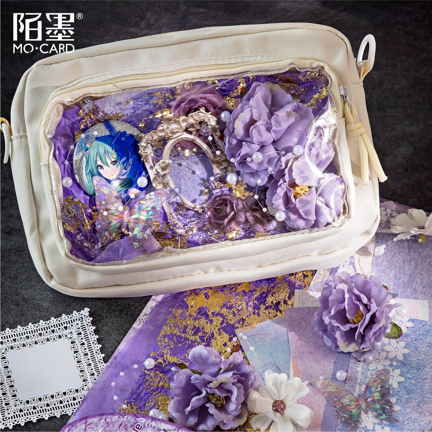 痛包diy材料包素材扎板全套小食量复古谷美谷子二次元装饰背景纸,淘宝优惠券,粉丝福利购,淘宝优惠卷