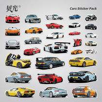 Belight 30 CAR MOTO STICKERS PERSONALITY NOTEBOOK SKATEBOARD WATER CUP STICKER WATERPROOF SUITCASE ELECTRIC CAR DECORATION APPLID