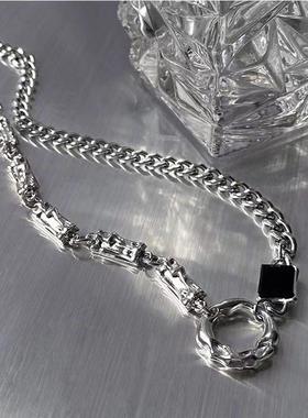 王嘉尔同款嘻哈潮男卫衣链