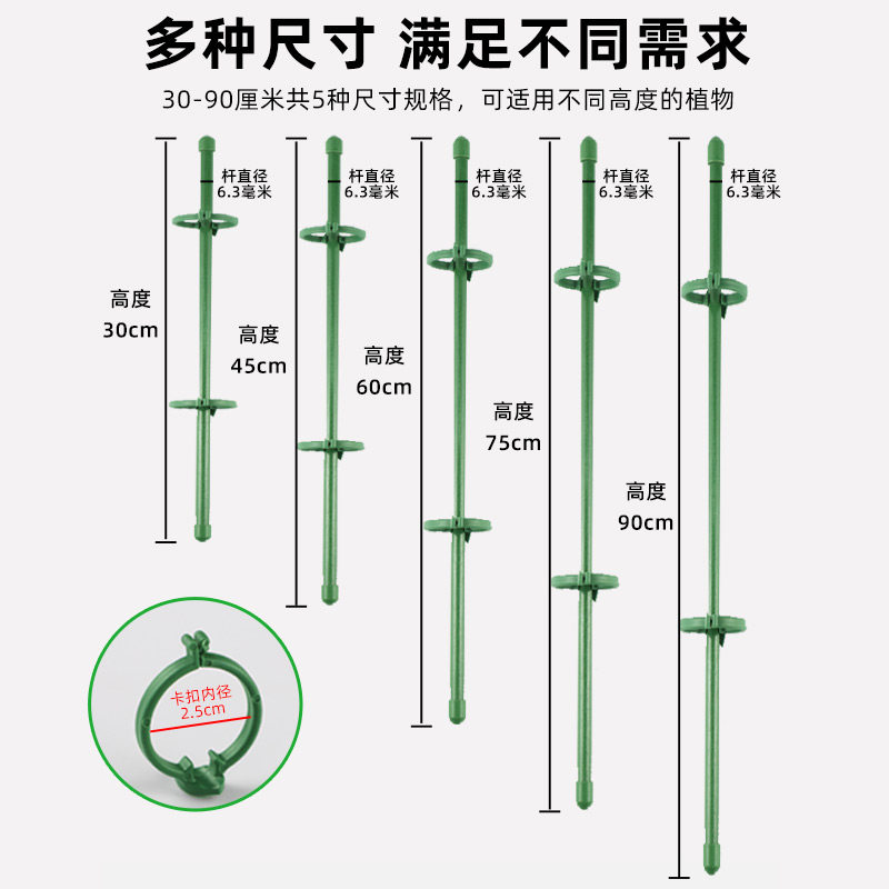 植物支撑杆花支撑架龟背竹花架月季园艺花卉支架固定防倒伏花架子,淘宝优惠券,粉丝福利购,淘宝优惠卷