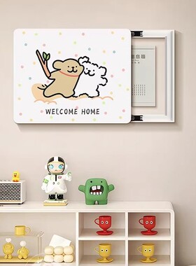 电表箱装饰画免打孔遮挡挂画专用