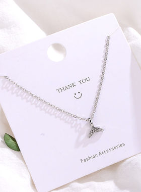 2143鱼尾手链女ins梦幻超仙简约镶钻清新手链闺蜜设计感气质饰品