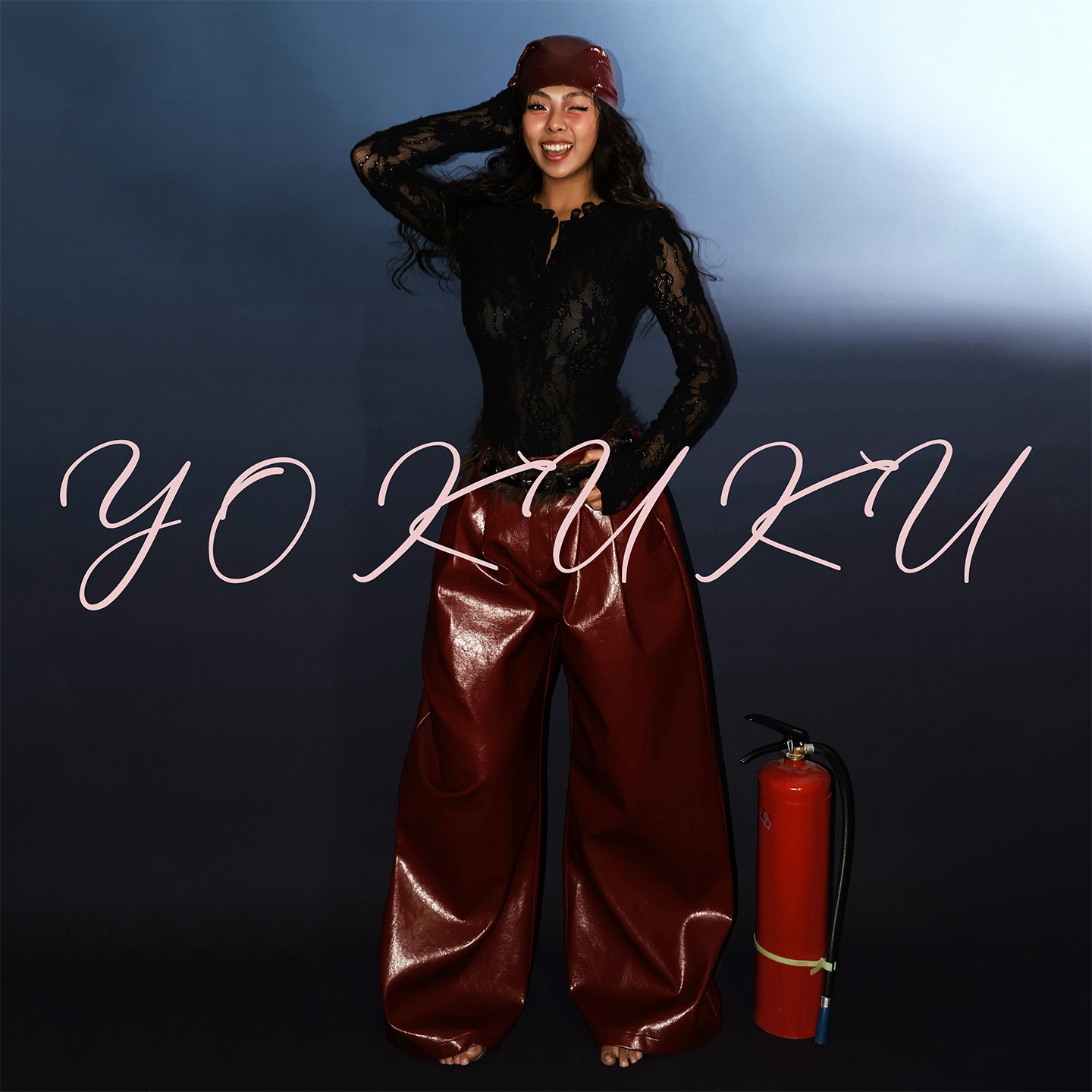 哟酷酷（皮裤的嚣张）时尚简约高级感阔脚皮裤女宽松慵懒风休闲裤,淘宝优惠券,粉丝福利购,淘宝优惠卷