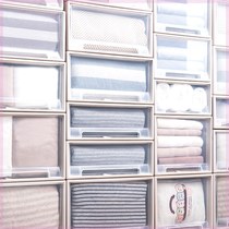 Storage cabinet Drawer Home Wardrobe Storage Box Plastic Thickened Combined Placing Cabinet Storage Finishing Glue Cabinet