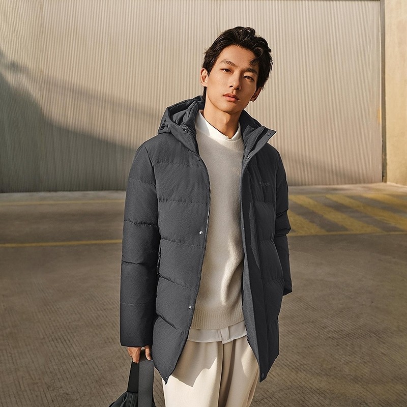 波司登2025冬季新款90绒保暖百搭连帽短款户外羽绒服女男外套宽松