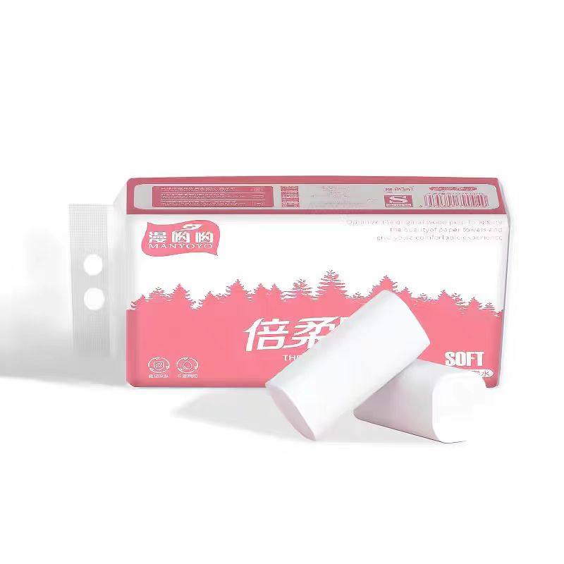 6卷原生木浆家用无芯卷纸