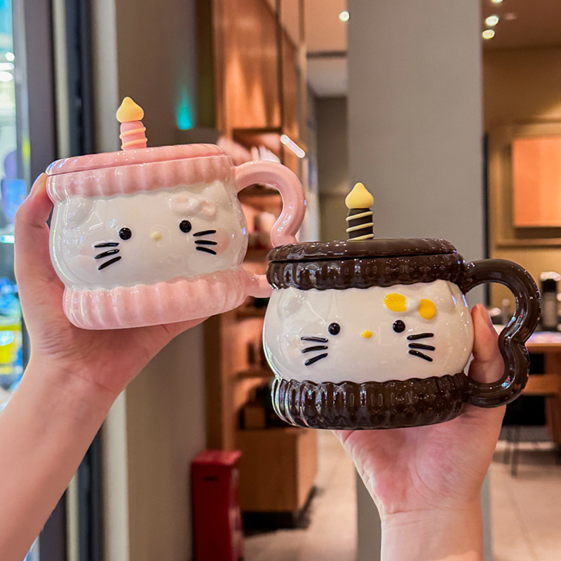 hellokitty系列礼物马克杯子生日礼物女生闺蜜实用哈喽kitty可爱