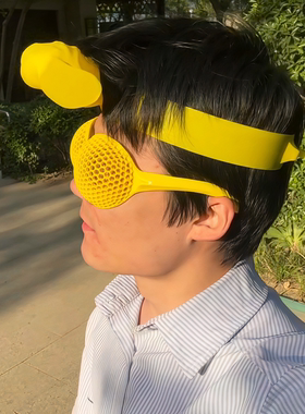 适合夏天戴的眼罩出现了～