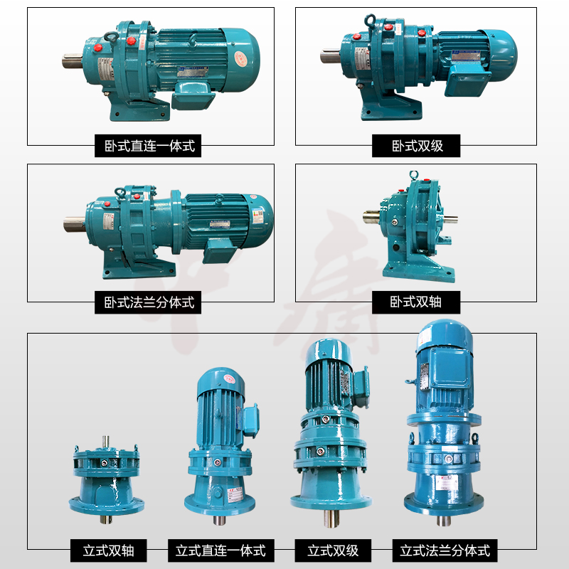 常州摆线针轮减速机变速箱机头不含电机接头卧式立式BWDBLDXWDXLD-图1