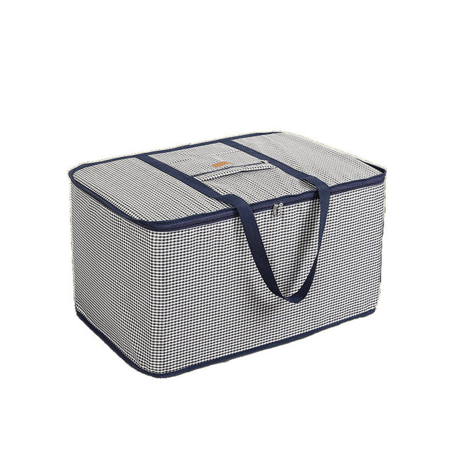 Dormitory school student Thickened waterproof Oxford cloth storage bag Large capacity clothing quilt bag Student luggage bag