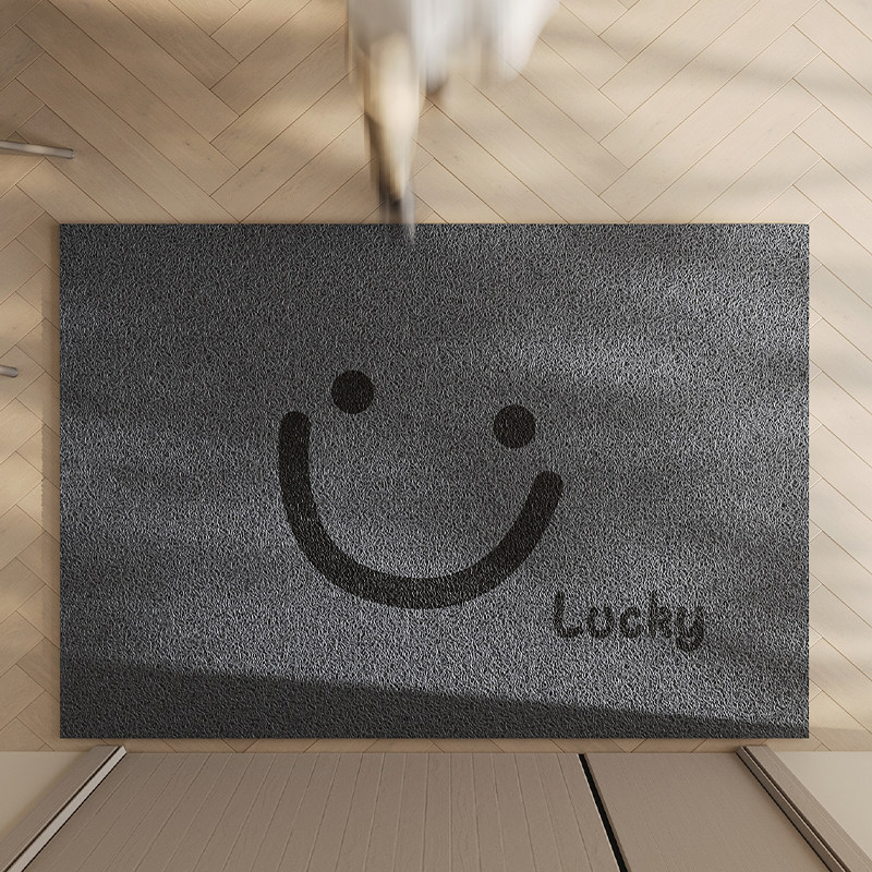 丝圈PVC灰色入户门地垫耐脏免洗防滑脚垫大门口进门刮泥除尘地毯,淘宝优惠券,粉丝福利购,淘宝优惠卷