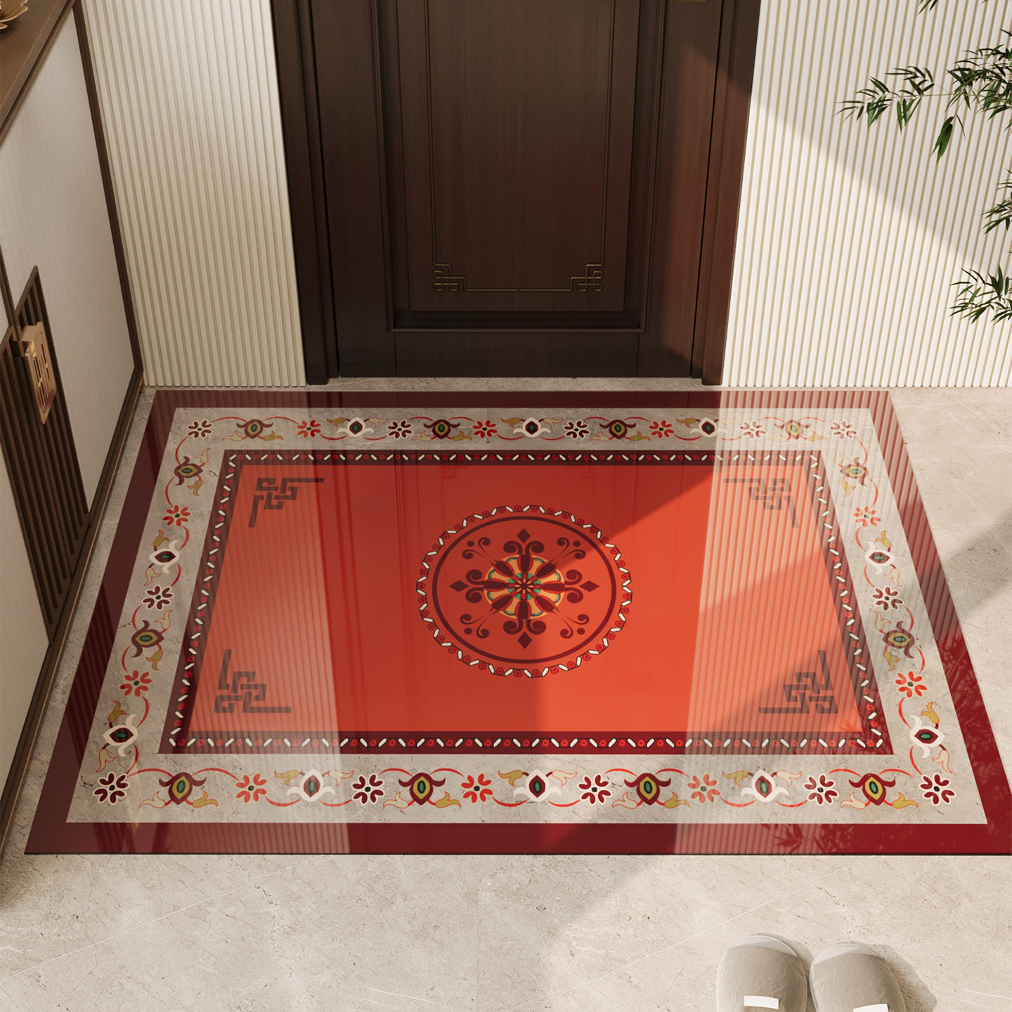 软玻璃可裁剪入户门地垫玄关大门口进门脚垫透明防滑耐脏耐磨地毯,淘宝优惠券,粉丝福利购,淘宝优惠卷