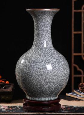 新中式茶室酒店样板房博古架高档覆古茶道摆件茶壶禅意陶瓷花瓶