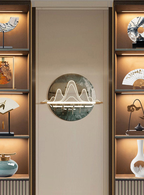 新中式摆件高端禅意客厅