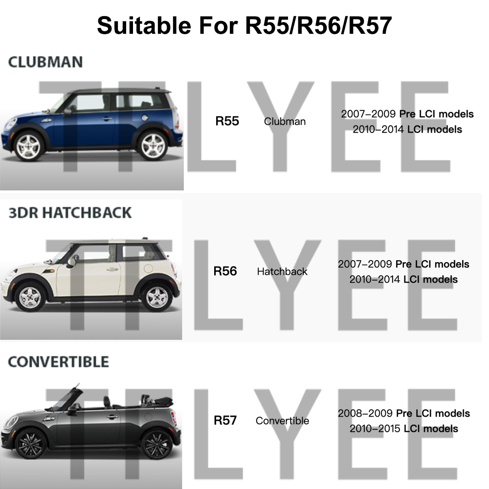 适用于宝马mini水杯垫门槽垫cooperR56R57/R60 R55Clubman储物槽 - 图0