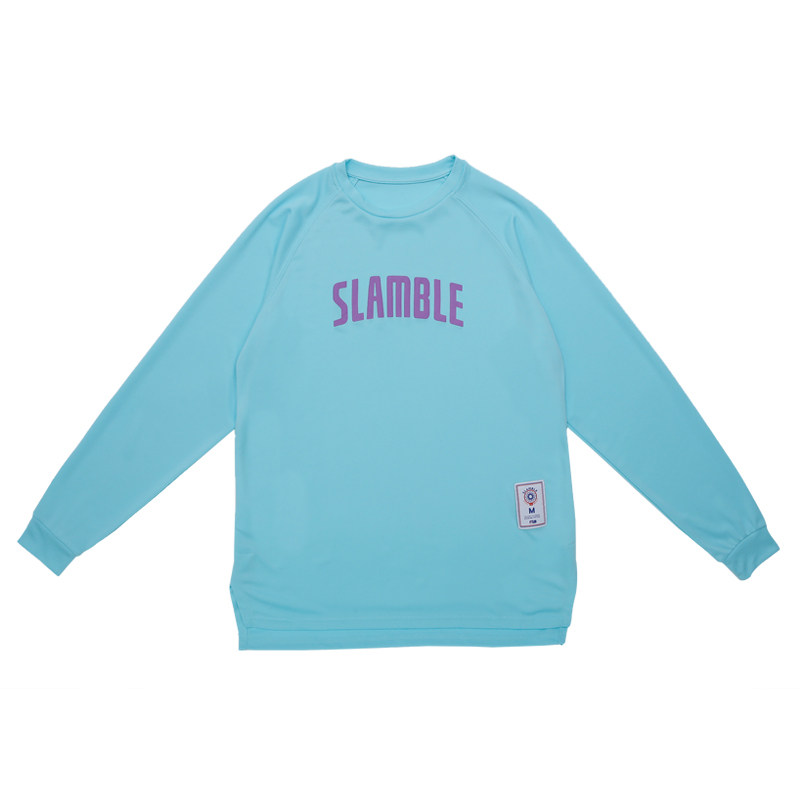 SLAMBLE秋季新款长袖男t恤女速干排汗运动投篮球衣服宽松跑步训练,淘宝优惠券,粉丝福利购,淘宝优惠卷