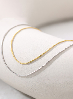 Yooper纯银女项链网红高级感