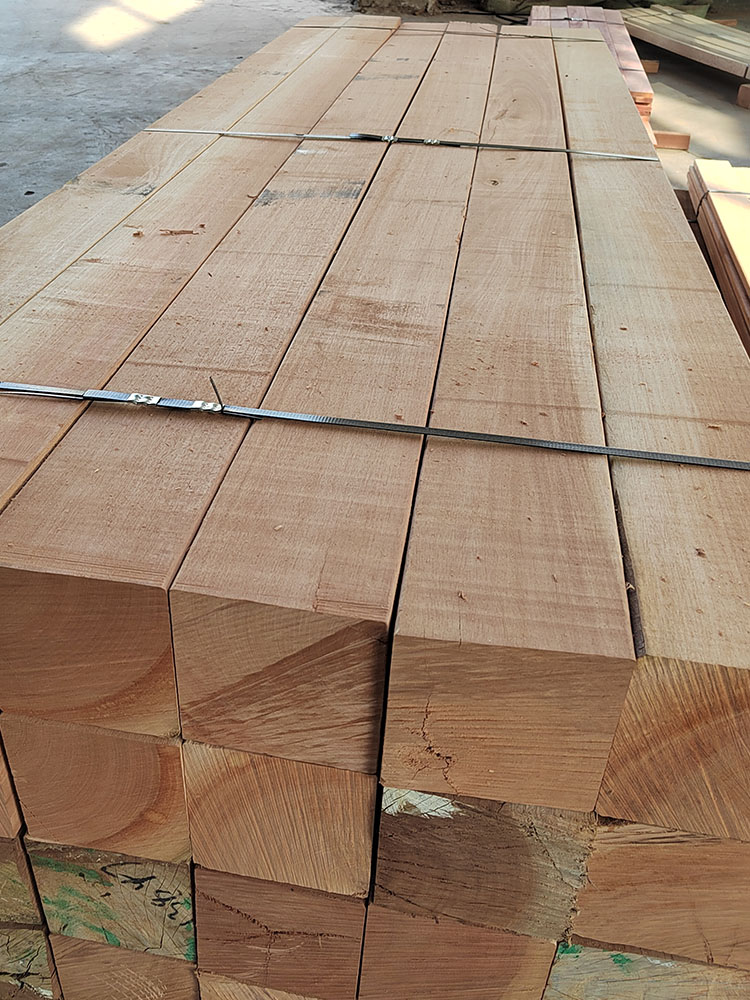 菠萝格防腐木户外枕木木方木条垫木板材立柱原木木梁木板实木加工 - 图2