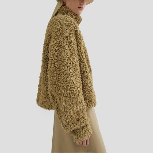 【甄选折扣】JIL SANDER+ 2025新品女士 拉链棉质秋冬外套 - 图2