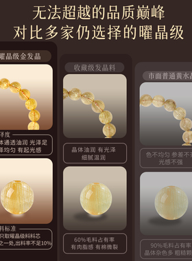 【财神之石】收藏级金发晶招财礼